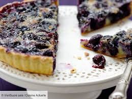 Recette Tarte Amandine Aux Myrtilles Ingredients 6 Personnes 1 Rouleau De Pate Sablee 3 œufs 150 G D Recette Tarte Amandine Tarte Amandine Recette Tarte