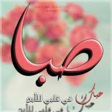 معنى اسم صبا وصفات دلع اسم صبا و شعر و غلاف صقور الإبدآع