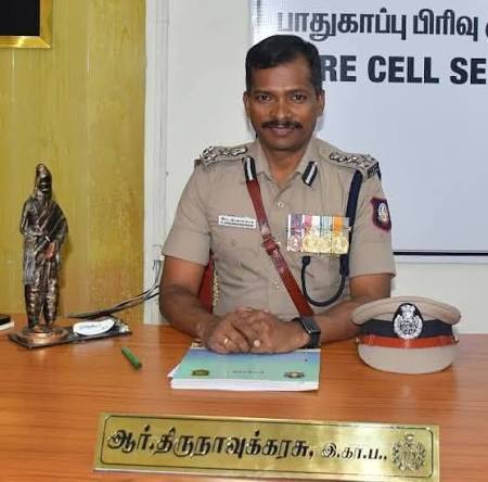 Hearty congratulations to new DIG , Tirunelveli Mr Thirunavukarasu IPS sir.