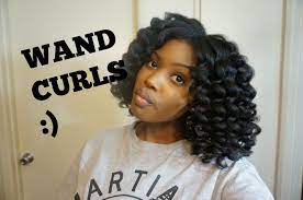 Easy Wand Curls On Natural Hair Natural Hair Styles For Black Women Natural Hair Styles Wand Curls