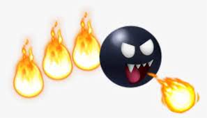 2, super mario land, and super mario land 2: 62 Added By Yoshigo99 Fire Chomp Super Mario Fire Chomp Png Image Transparent Png Free Download On Seekpng