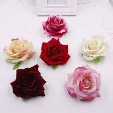 simulation diy handmade high quality flannel big rose flower head flower arr wedding flower arrangements blue wedding flowers wedding invitations with pictures