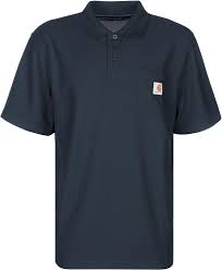 Carhartt Work Pocket Polo Blue