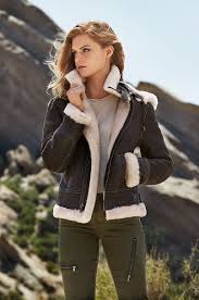 Jane Sheepskin B 3 Bomber Jacket Overland Bomber Jacket Women Leather Jackets Women Jackets For Women