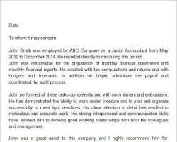 Recommendation Letters document