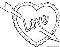 Belle image pour fille bff coloriage 30000 collections. Coloriage Coeur Saint Valentin 116 Jecolorie Com