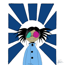 I Drew Phase 4 Noodle In Phase 1 Style Gorillaz ≤3 also this was when murdoc set a reply to: i drew phase 4 noodle in phase 1 style