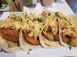 Great place for lunch or have a few drinks with some tapas !! Shrimp And Fish Tacos Picture Of Cayo Caribe Condado Puerto Rico Tripadvisor