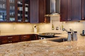 We provide a vast and varied range of backsplash tile products, available in many different colors, materials, patterns, and designs to suit the needs and preferences of all. Choosing Backsplash Tile For Busy Granite Countertops Toni Schefer Design