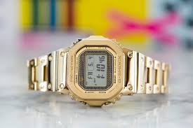 Men's g xl series quartz watch strap, wr shock resistant resin color: Just Because The Solid 18 Karat Gold G Shock Pure Gold G D5000 9jr Hodinkee