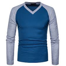 Bentuk v pada kaos ini sebenarnya didapat dari dua garis ribs yang bersudut di sekitar dada atas. Men Tee 70 Cotton 30 Polyester V Neck Long Raglan Sleeve T Shirt Two Tone Patchwork Man T Shirt Buy Man T Shirt Two Tone Patchwork T Shirt V Neck Raglan Sleeve T Shirt Product On Alibaba Com