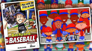 Stop by kidz backyard for your outdoor play systems! Backyard Baseball The Greatest Sports Game Ever Youtube