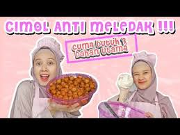 Bikin sendiri lebih enak dan lebih terjamin kebersihannya. Resep Cimol Anti Meledak Mam Youtube Resep Ubi