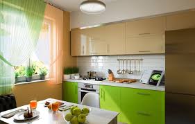 Dual Tones For A Well Coordinated Kitchen