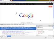On launching developer tool in chrome cursor changes to round ...