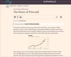 Edmund dantes zostaje niesłusznie skazany i. Wirecard And Me Dan Mccrum On Exposing A Criminal Enterprise Financial Times