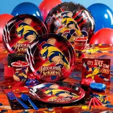 Wolverine And The X Men Party Supplies Boys Birthday Party Supplies Avenger Birthday Party Mens Birthday Party