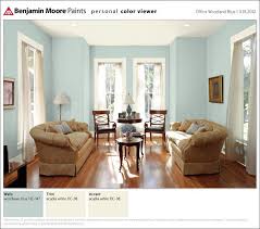 Bm Woodlawn Blue For Office Brown Living Room Paint Living Room Paint Design Brown Living Room