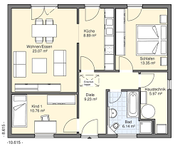 Ihre neue mietwohnung in dresden prager carree. Bungalow 77 Grundriss Wohnung Haus Grundriss Wohnungsgrundriss