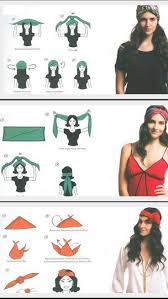 3 Moglichkeiten Schals An Den Kopf Zu Binden Binden Moglichkeiten Schals Head Scarf Styles Hair Scarf Styles Scarf Styles