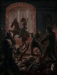 The Red Wedding By Simon Went Fogo E Gelo Ilustracoes Ilustracao Fantasia