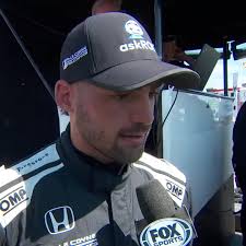 Rinus VeeKay Practice 2 Interview // INDYCAR