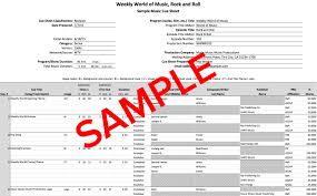 What Is A Cue Sheet Creators Bmi Com