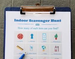 The final clue of the hunt typically points them. Free Printable Indoor Scavenger Hunt Edventures With Kids