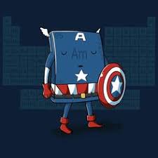 Captain Americium Chemical Avengers Avengers Captain Periodic Table S