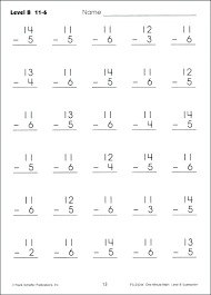 Play bingo and learn basic subtraction facts at the same time! Subtraction Worksheets Grade 1 Sumnermuseumdc Org