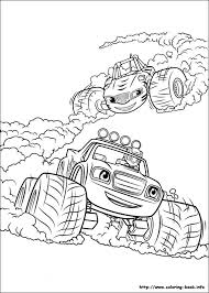 Hundreds of free spring coloring pages that will keep children busy for hours. Blaze And The Monster Machines Coloring Picture
