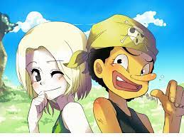 Usopp And Kaya Anime Fight One Piece Main Characters One Piece Anime
