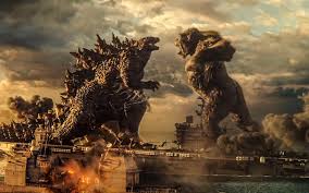 King of the monsters!, the 1956 americanized … meanwhile, godzilla immediately senses something is wrong, and goes to antarctica himself, where he faces his newly awakened nemesis, king ghidorah. Godzilla Vs Kong Great Clash Of The Titans With Some Pesky Humans Free Malaysia Today Fmt