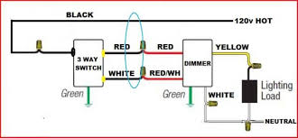 Slide dimmer vac, 60hz single pole (one location) step 4 connect wires per wiring diagram as follows: 3 Way Switches Is My Diagram Correct Doityourself Com Community Forums