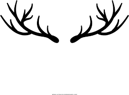 Free printable snowflake colouring pages for kids to colour, decorate, or use as a template for snowflake crafts. Download Hd Deer Horns Coloring Page Antler Transparent Png Image Nicepng Com