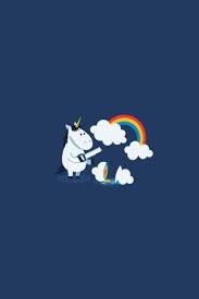 After decades of searching and billions spent, unsplash has finally photographed a unicorn. Unicorn Saw Clouds Rainbow Funny Iphone 6 Wallpaper Hd Free Download Iphonewalls