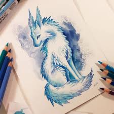 Crystal Fox By This Looks Like He Crystal Dogs From Star Wars The Last Jedi Star Wars Art Drawings Star Wars Drawings Star Wars Art