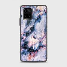 Vivo Y21e Cover - Colorful Marble ...
