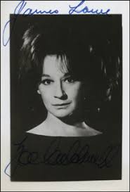 Autographs from people credited in The Prime of Miss Jean Brodie