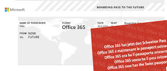 Information regarding entry into switzerland and residence in the canton of zurich for students without swiss nationality or a residence permit in switzerland, who wish to study for a all documents should be sent directly to the migrations office: Microsoft Cloud In Switzerland Office 365 Now Has The Swiss Passport Microsoft Schweiz Newsroom