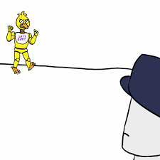 Omg Chica Xd Gif By 98 Becquerels Tumblr Com Fnaf Funny Funny Animations Fnaf