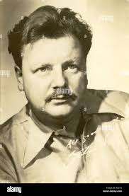 WALTER SLEZAK Austrian born actor Stock Photo