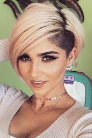 Pin By Marcy On Womens Undercut Style Undercut Hairstyles Thick Hair Styles Short Hair Styles