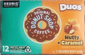Buy two cases and save huge on your favorites: Donut Shop Nutty Caramel Coffee K Cups 12 Ct Box Retail Packaging Amazon Com Grocery Gourmet Food