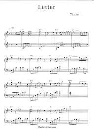 This list of piano sheet music for the beginner through second year student is all available online and each one is a… Letter Sheet Music Yiruma Piano Sheet Sheetmusic Free Com