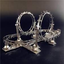 Metal earth 1259 imperial shuttle star wars 3d metal kit. Roller Coaster 3d Diy Metal Model Roller Coaster Metal Models 3d Metal