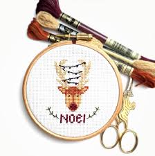 I'll do a lot of christmas patterns, then move on to valentines by the end of december. 7 Modern Cross Stitch Christmas Decorations From 7 Awesome Small Businesses Hannah Hand Makes
