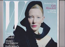 W Magazine (December, 2015/January, 2016) Cate Blanchett Cover : Amazon.es:  Libros