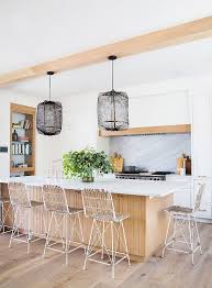 Beachy Kitchen Beach House Kitchens California Beach House Contemporary Home Decor