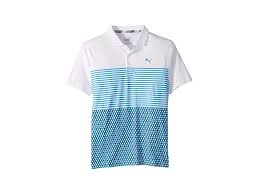 Puma Golf Kids Road Map Polo Big Kids Boys Clothing